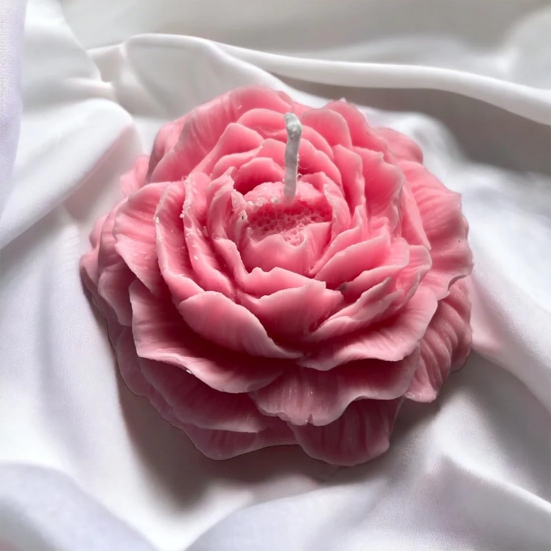Peony Flower Candle