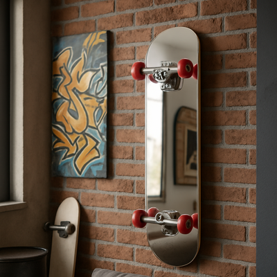 Skateboard Mirror