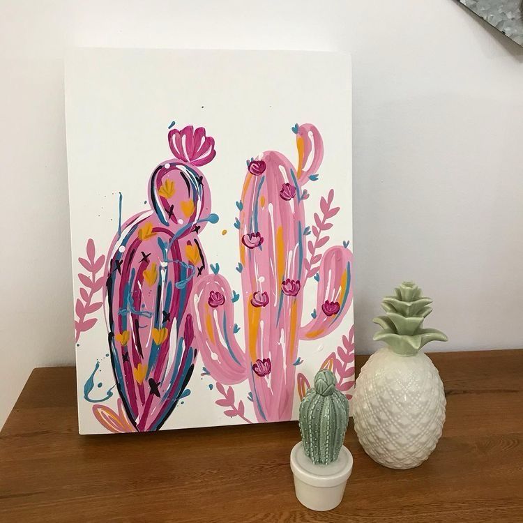 Prickly Pop Painting