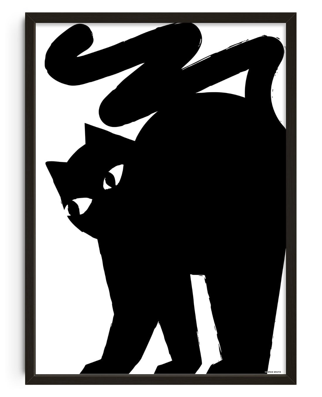 Black Cat Poster