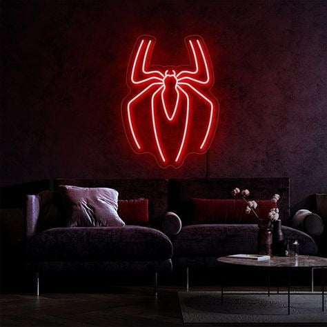 Spiderman Neon Sign