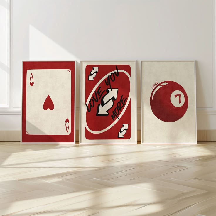 Triple Play Paintings Set