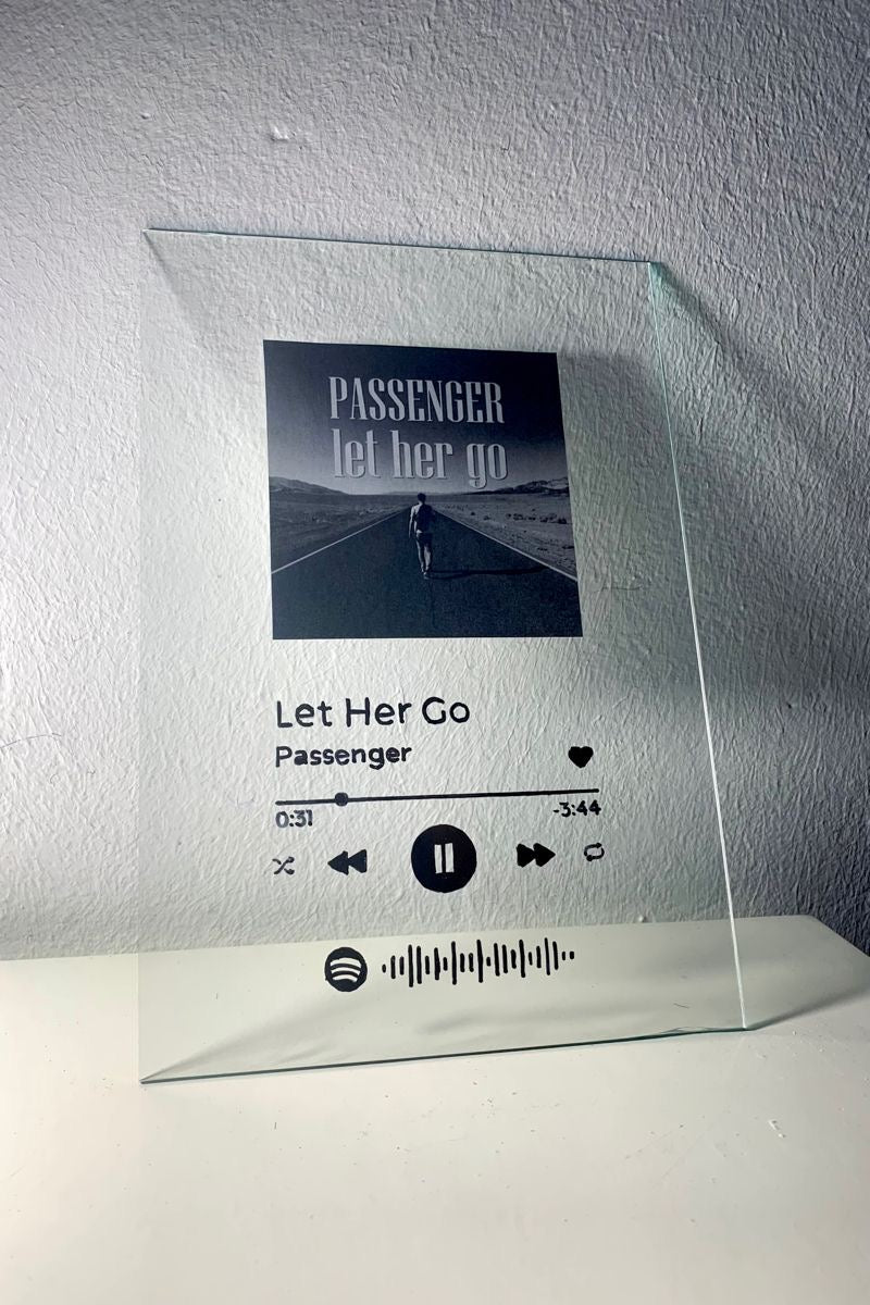 Spotify Song Plaque