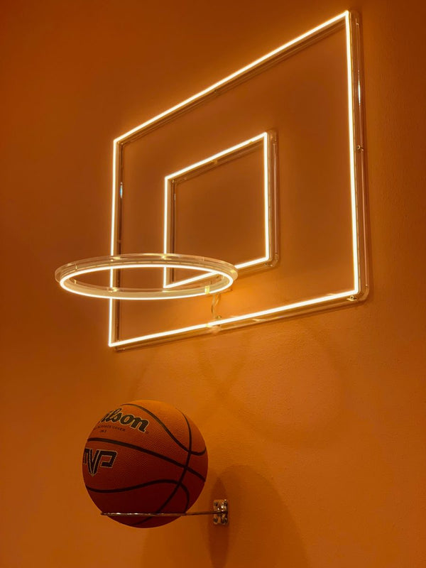 Neon Basketball Hoop