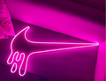 Dripping Swoosh Neon Sign
