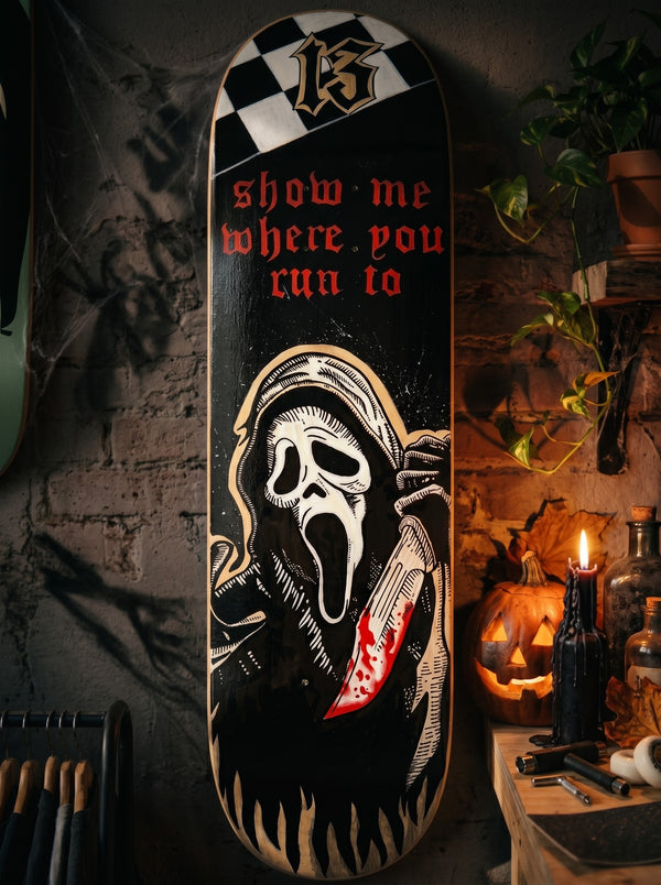Phantom — Halloween Skateboard Deck Wall Art