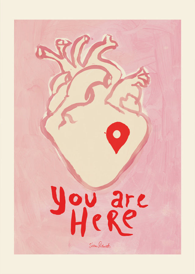 You Are Here Painting