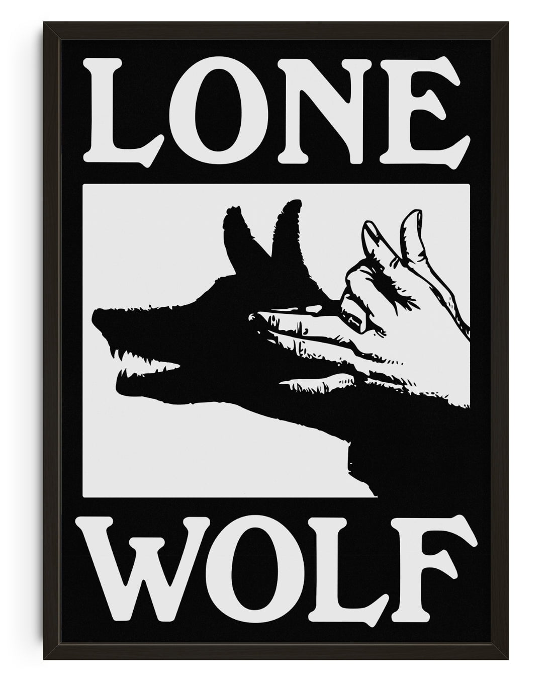 Lone Wolf Poster
